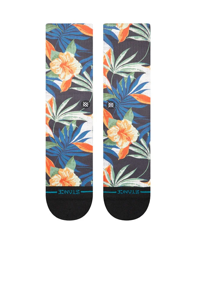 Tiki Tides Crew Sock