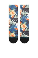 Tiki Tides Crew Sock