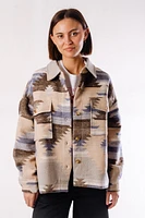 Tribal Print Shacket