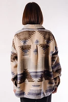 Tribal Print Shacket