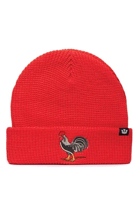 Unisex Ribbed Rooster Beanie