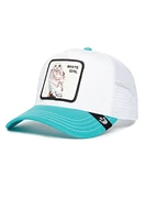 Unisex White Owl Trucker Hat