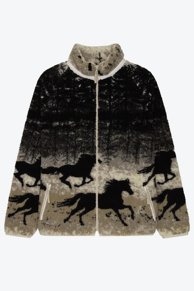 Wild Horse Terry Fleece Jacket