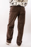 Corduroy Wide Leg Pants