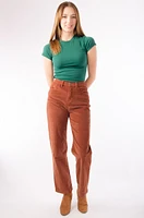 Corduroy Wide Leg Pants