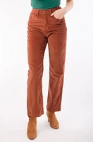 Corduroy Wide Leg Pants