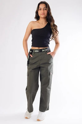 Cropped Cargo Pants