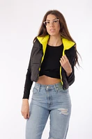 Daisy Puffer Reversible Vest