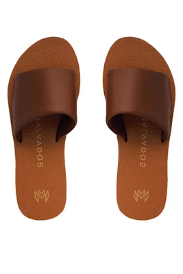 Ellie Cocoa Slide Sandals