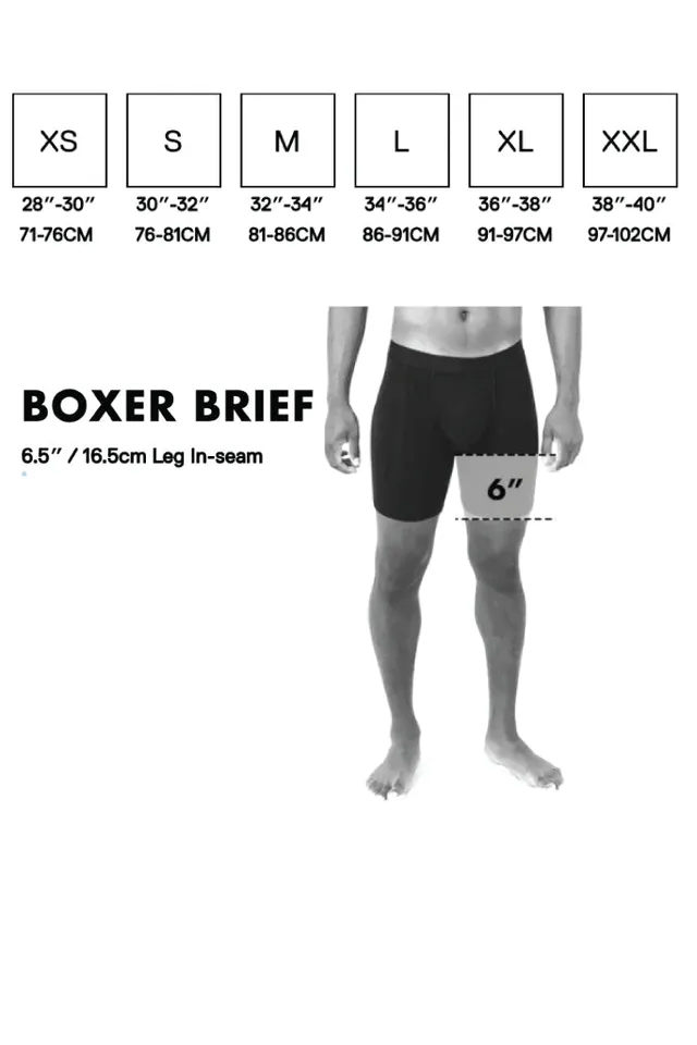 ENTOURAGE BOXER BRIEF: BLACK