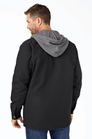 Fleece Lined Hooded Jacket