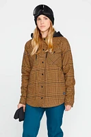 Hooded Flannel Jacket