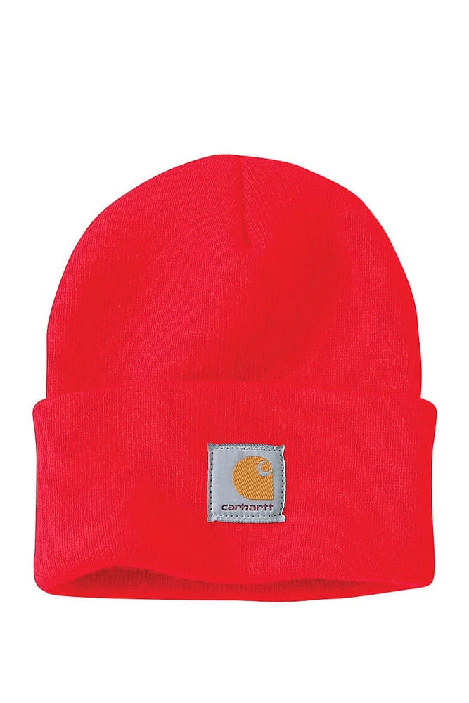 Watch Beanie - Fire Red