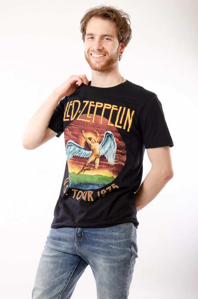 Led Zeppelin '75 Us Tour Tee