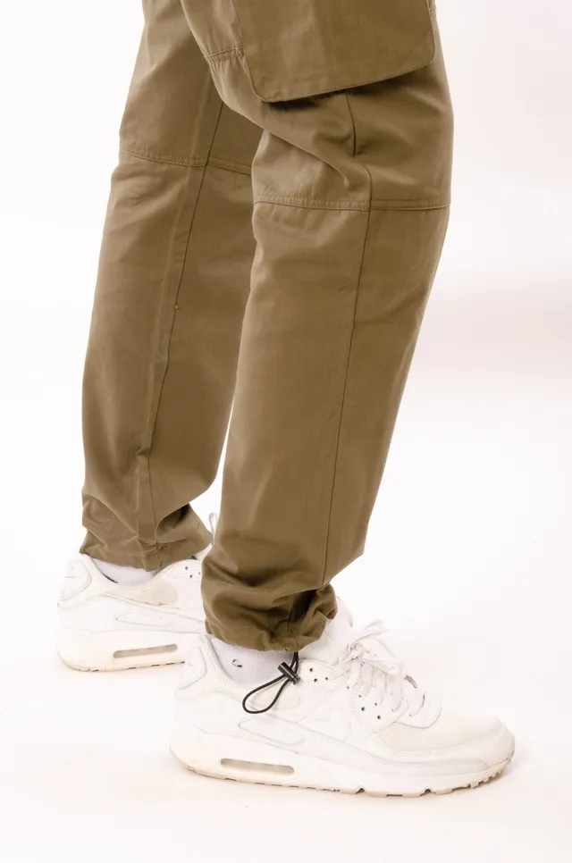 Empyre Loose Fit Dark Brown Cargo Skate Pants