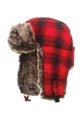 Plaid Aviator Hat