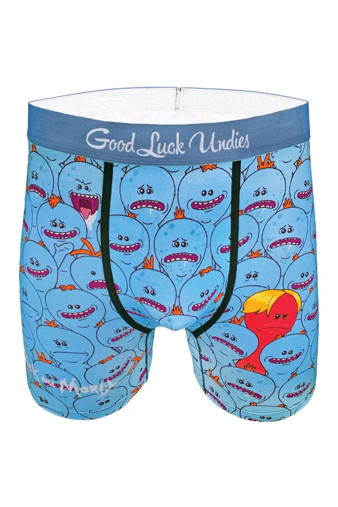 Men's Rick and Morty, Open Your Eyes Morty Underwear – Good Luck Sock