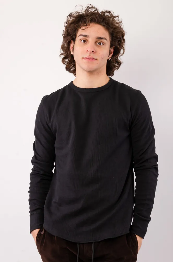 Kuwalla Tee Long Sleeve Slub Hi-Lo | Pelican