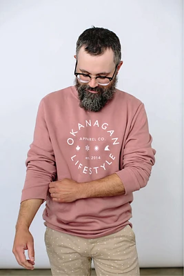 Unisex Dusty Rose Community Crewneck