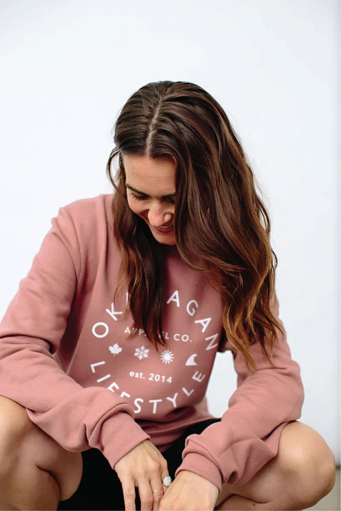 Unisex Dusty Rose Community Crewneck