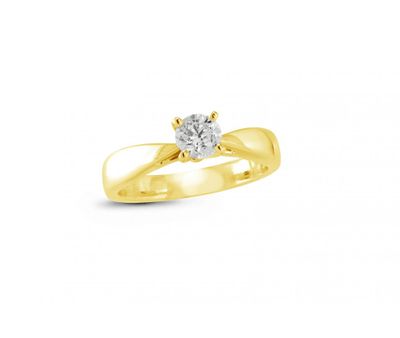 Serenade Yellow Gold 1.00CT Engagement Ring