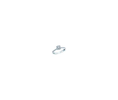 Starburst 14K White Gold 0.35CTW Diamond Bridal Ring