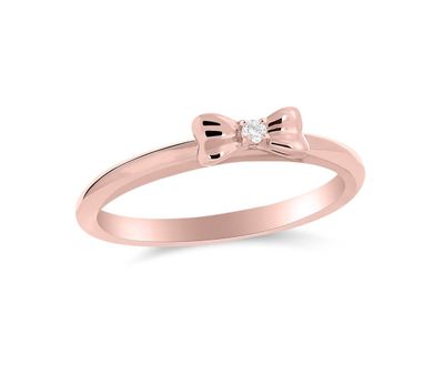 Enchanted Disney 10K Rose Gold Diamond Ring