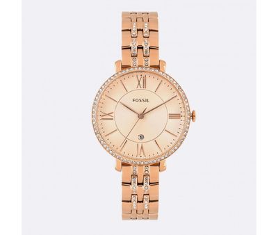 Women's Fossil Jacqueline Rose Gold-Tone Watch