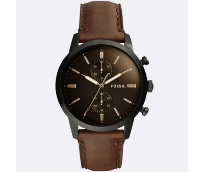 Men's Fossil Townsman Leather Watch