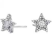 Celebrate 0.25CTW Star Diamond Studs