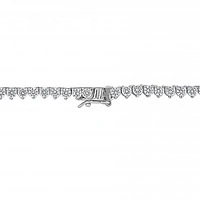 Sterling Silver Cubic Zirconia Tennis Necklace