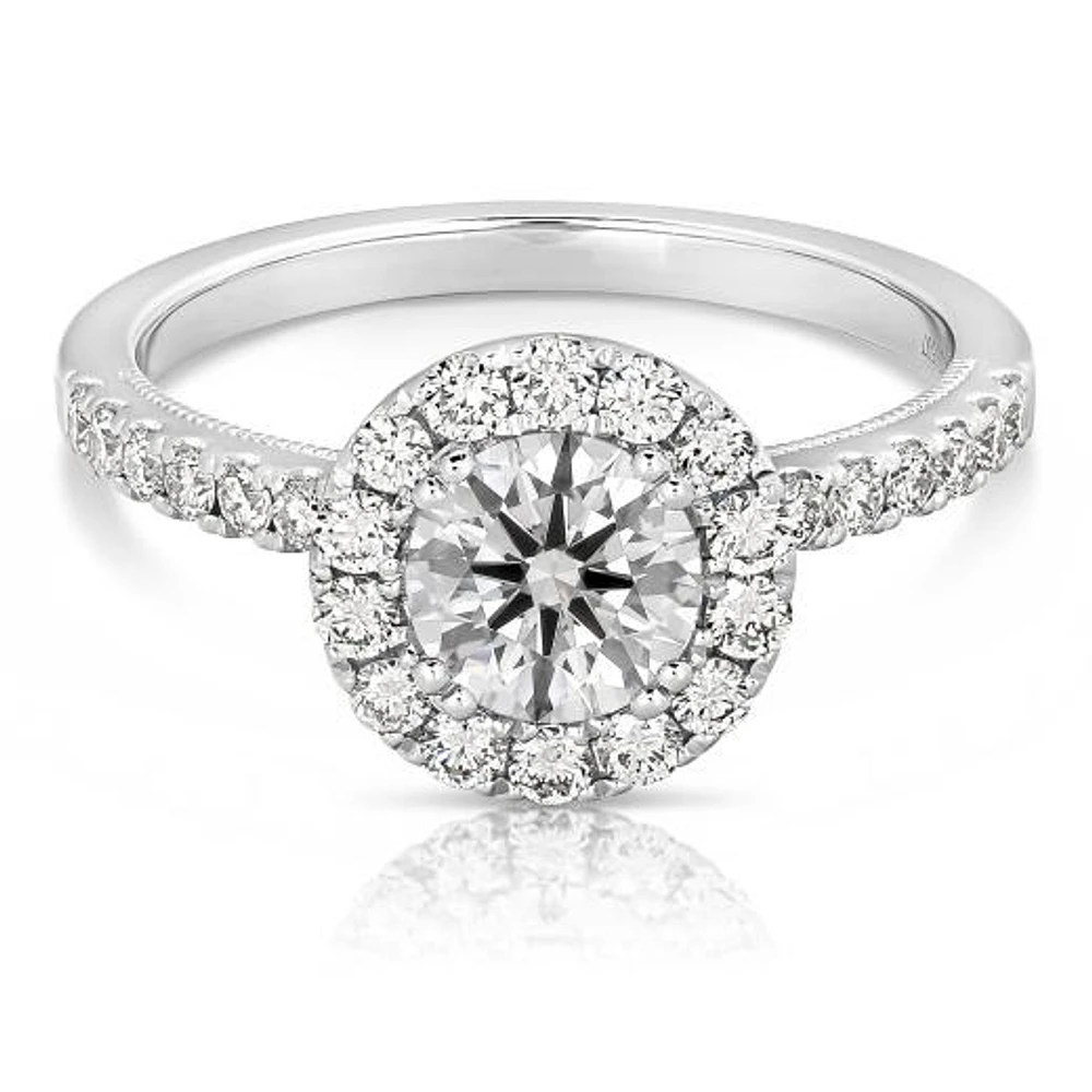 New Brilliance Lab Grown 2.13CTW Diamond Ring in 14K White Gold