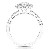New Brilliance Lab Grown 2.13CTW Diamond Ring in 14K White Gold