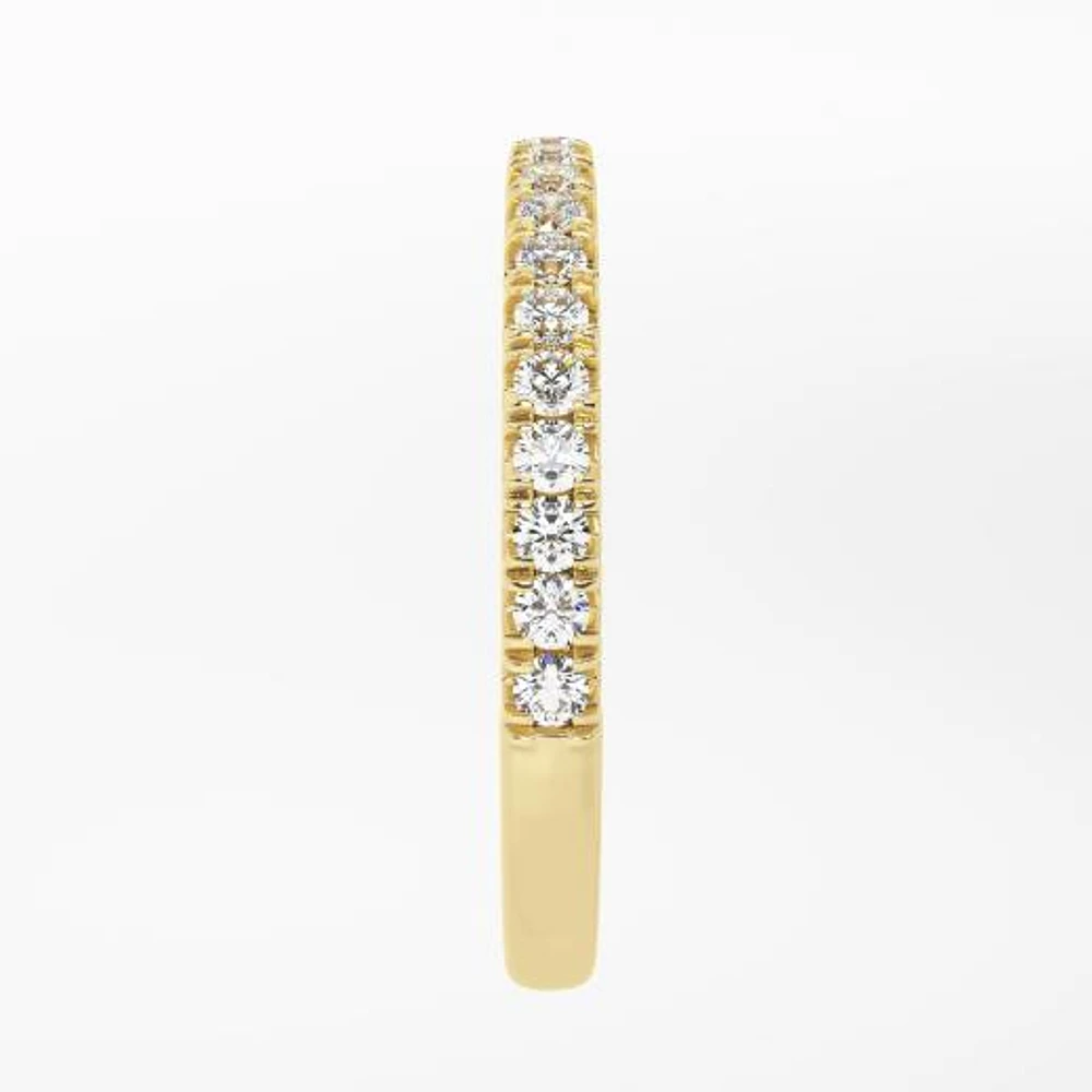 New Brilliance Lab Grown 0.33CTW Diamond Band in 14K Yellow Gold