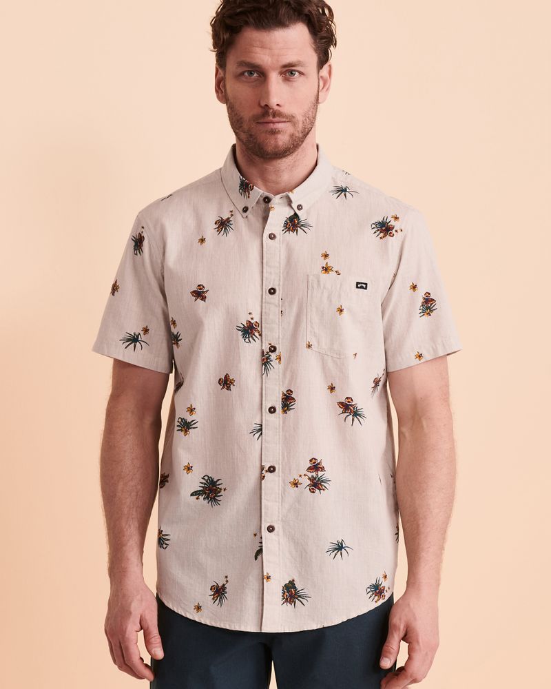 SUNDAYS MINI Button-down Short Sleeve Shirt