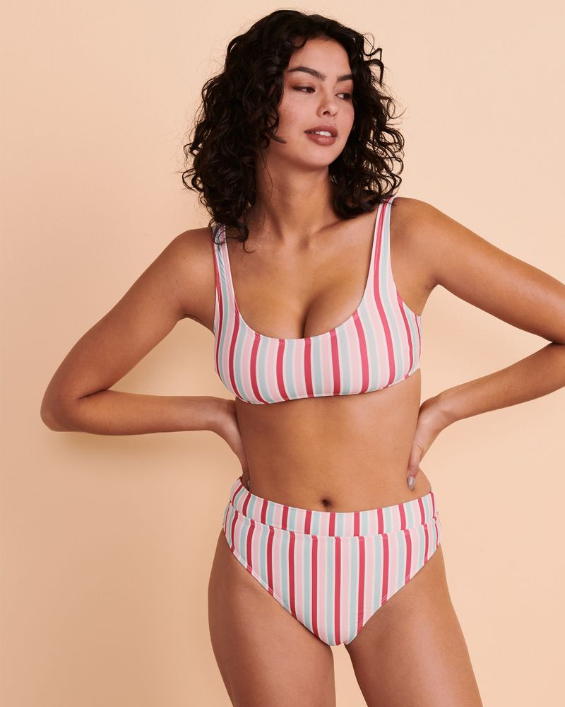 PALM SPRINGS Genevieve High Waist Bikini Bottom