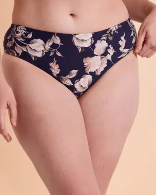 ARIEL Mid Waist Bikini Bottom