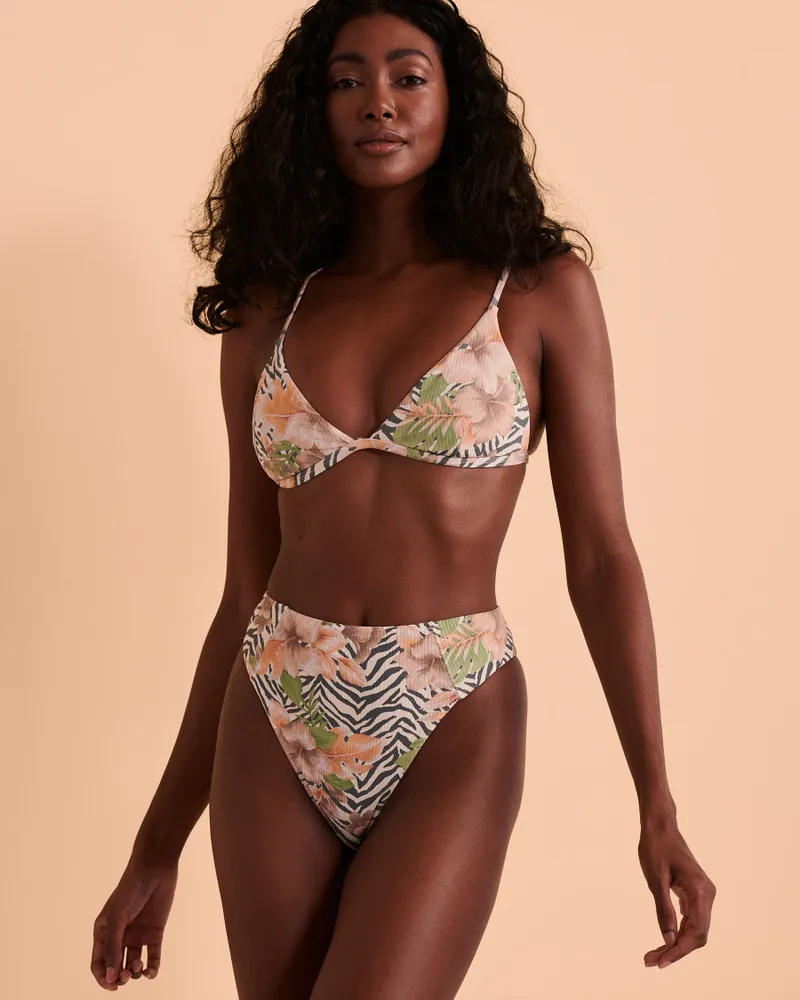 Bas de bikini taille haute BAZAAR