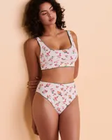 Haut de bikini bralette réversible Donna EUCALYPTUS GREEN