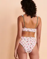 Haut de bikini bralette réversible Donna EUCALYPTUS GREEN