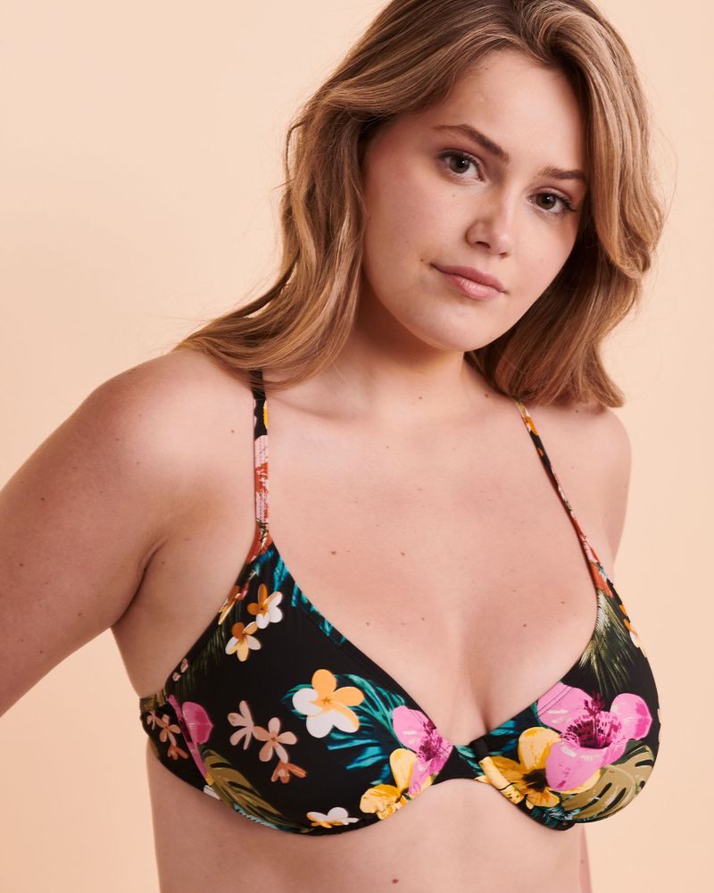 TROPICAL ISLAND Solo D Cup Bikini Top