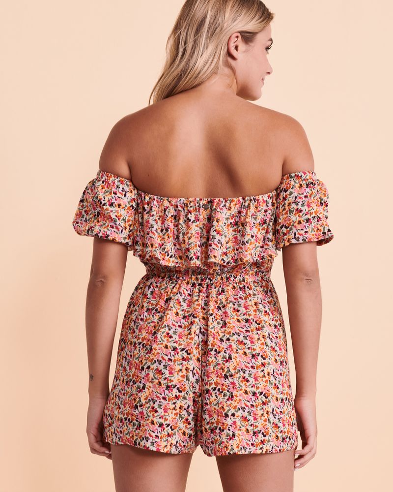 ANOTHER DAY Off-the-shoulder Romper