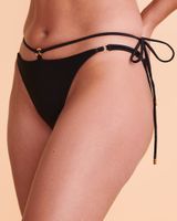 BLACK PIER Tie Bikini Bottom