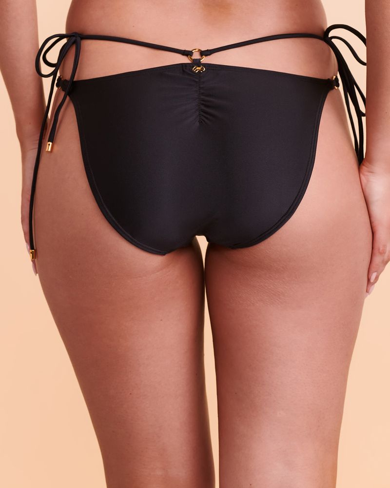 BLACK PIER Tie Bikini Bottom