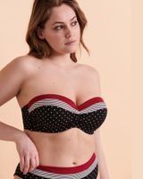 CRUISING D Cup Bandeau Bikini Top