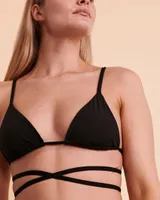 Haut de bikini triangle lacé ELA