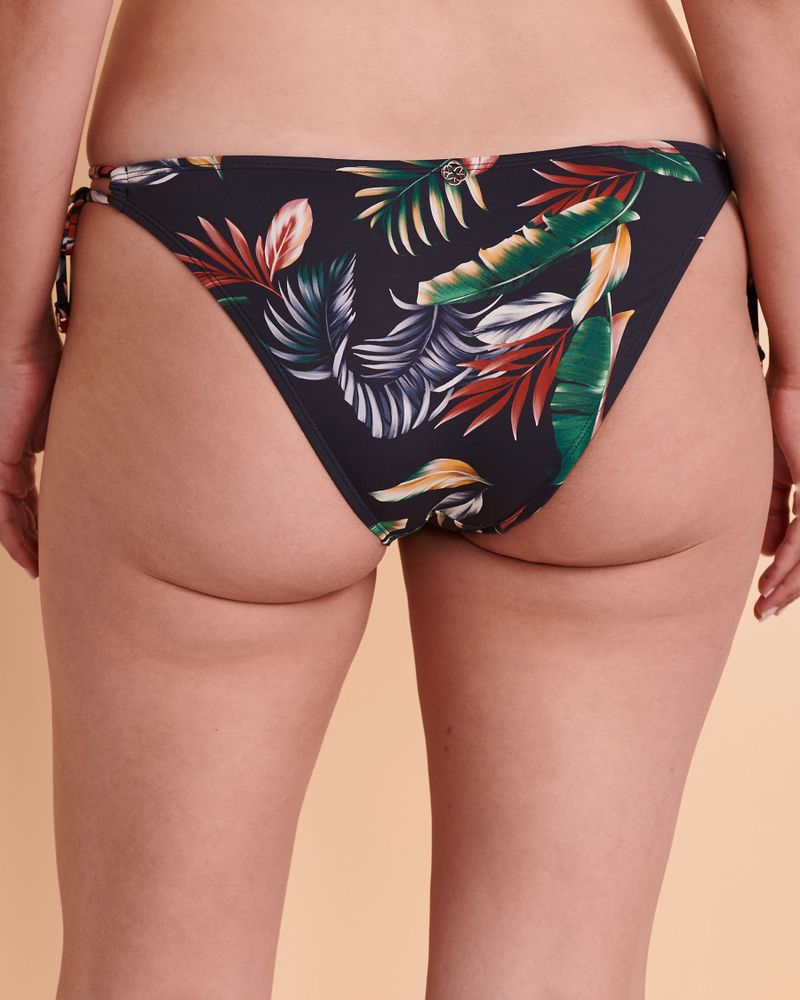 DARK JUNGLE Side Tie Bikini Bottom