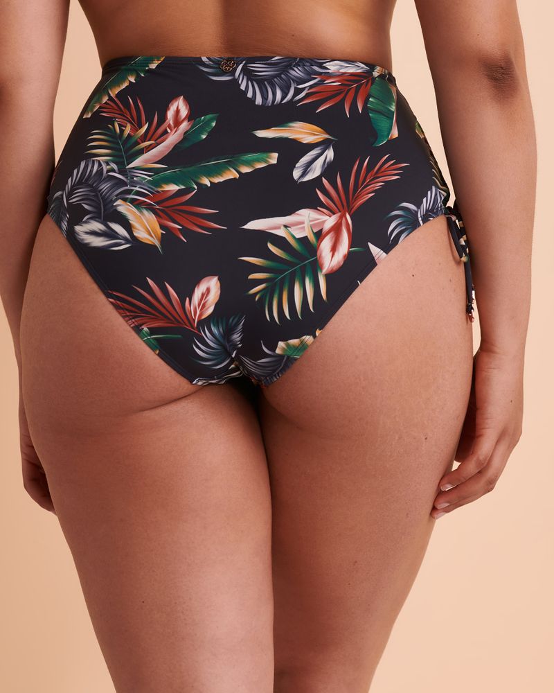 DARK JUNGLE High Waist Bikini Bottom