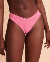 TEXTURED Thong Bikini Bottom