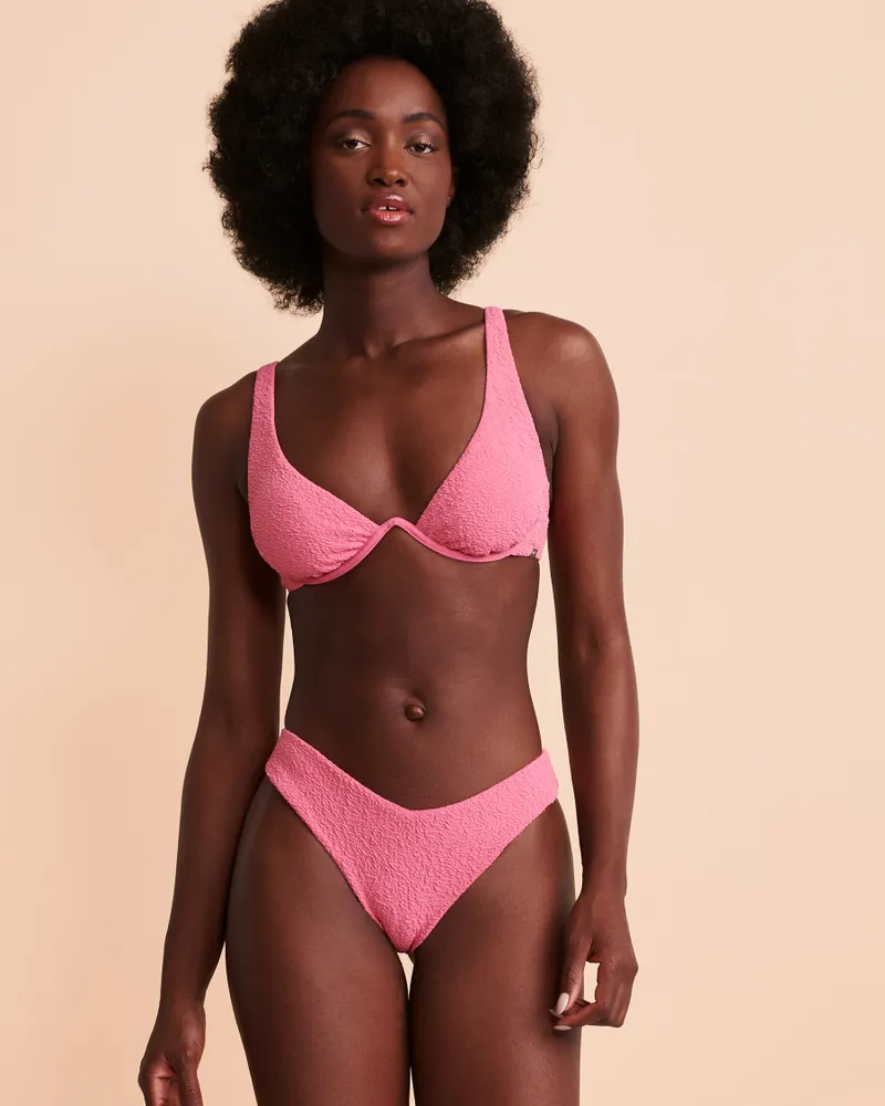 Bas de bikini tanga TEXTURED